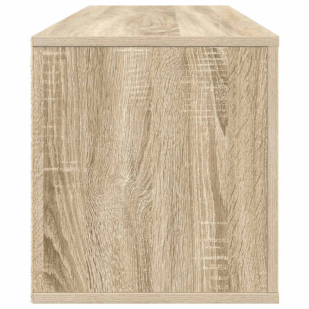 Wand-Schuhschrank Weiß 100x35x38 cm Holzwerkstoff