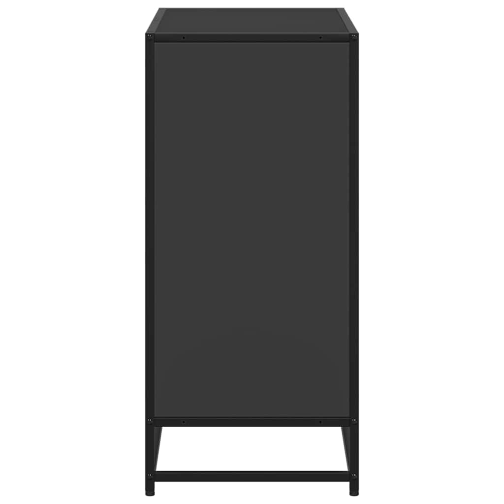 Bücherregal Schwarz 60x35x139 cm Holzwerkstoff