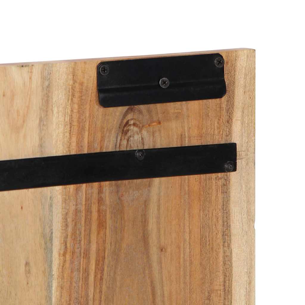 Kopfteil Mehrfarbig 160 cm Massivholz Altholz