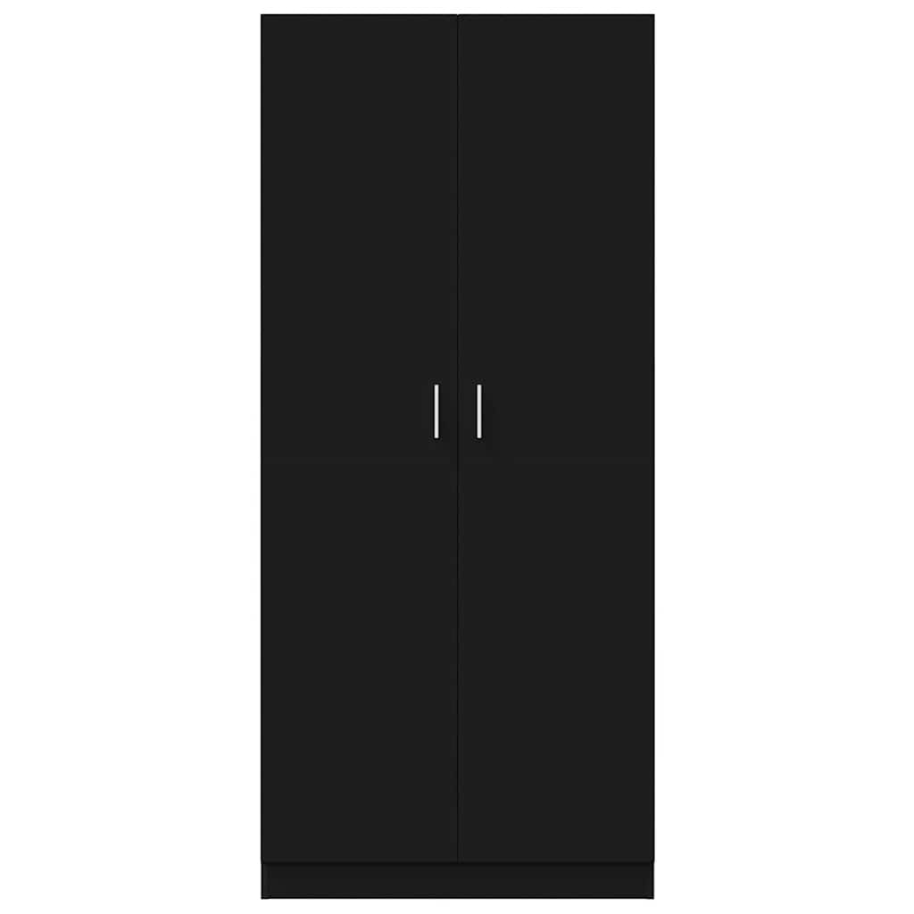 Kleiderschrank Weiß 80x52x180 cm Holzwerkstoff