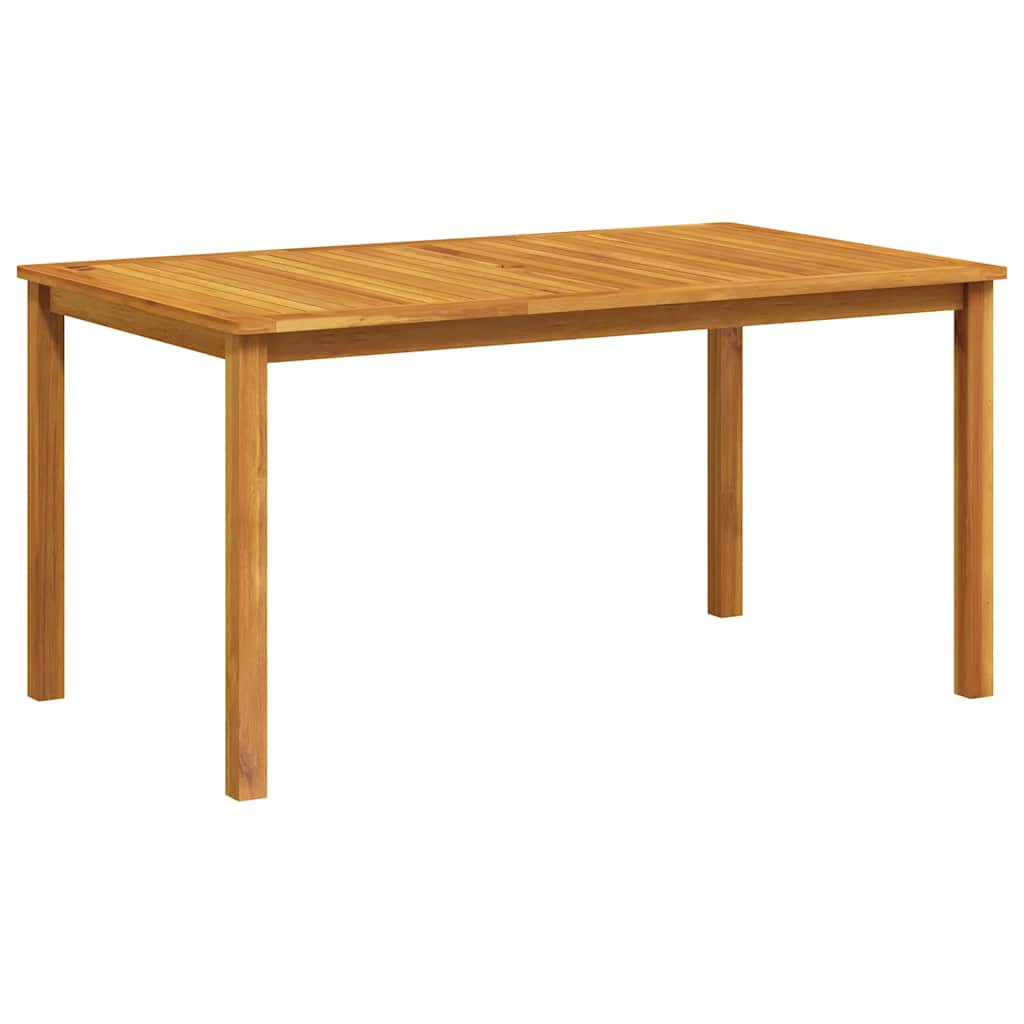 Garten-Esstisch 110x55x75 cm Massivholz Akazie