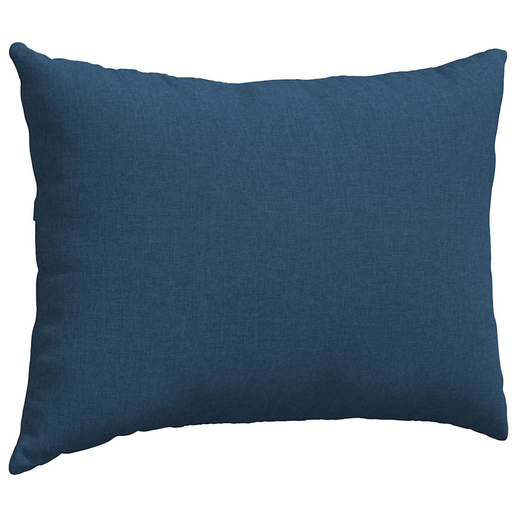 Sofakissen 2 pcs Hellgrau 50 x 30 cm Stoff