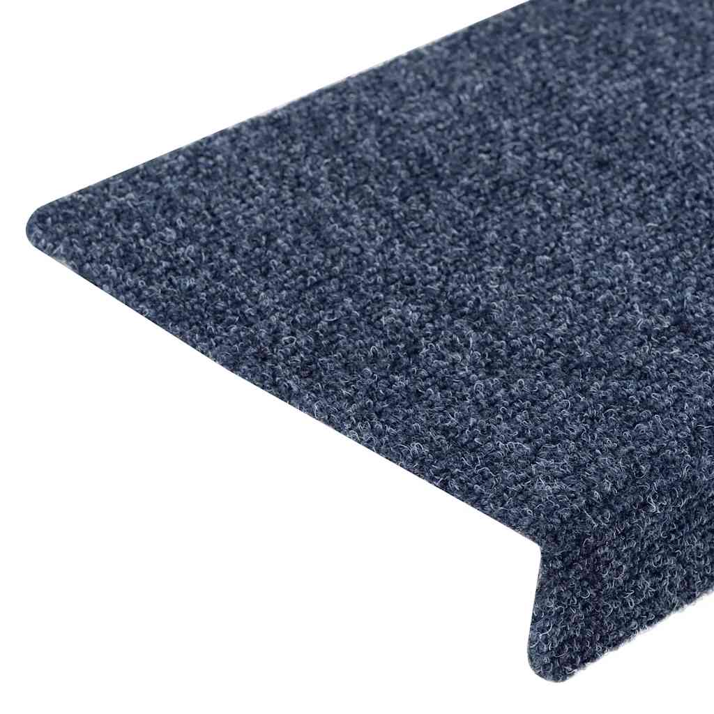 Stufenmatten Selbstklebend 15 Stk. 65x21x4 cm Hellbraun Rechteckiger Rand