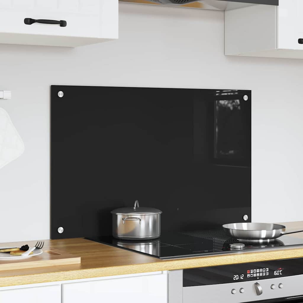 Küchenrückwand 2 pcs Weiß 70 x 40 cm Gehärtetes Glas
