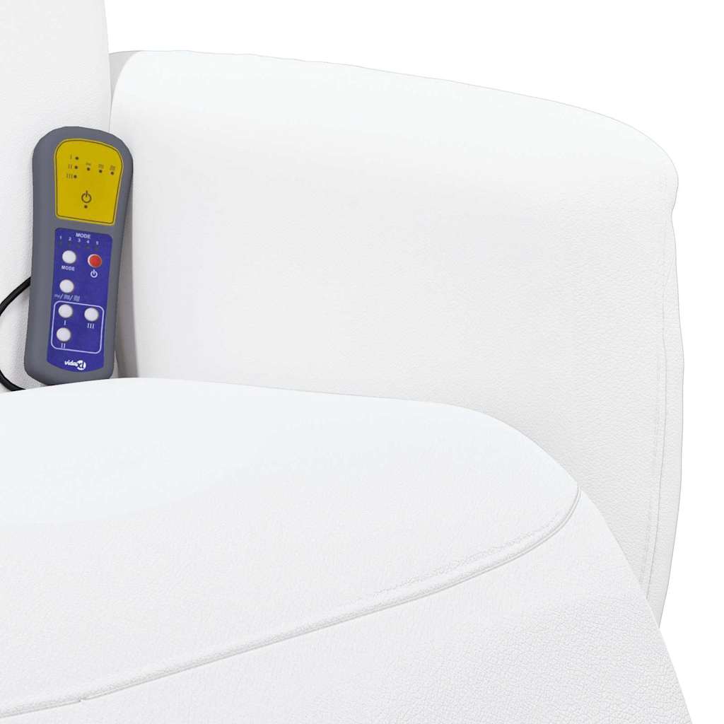 Massage Relaxsessel Schwarz 71 x 90 x 105 cm Kunstleder