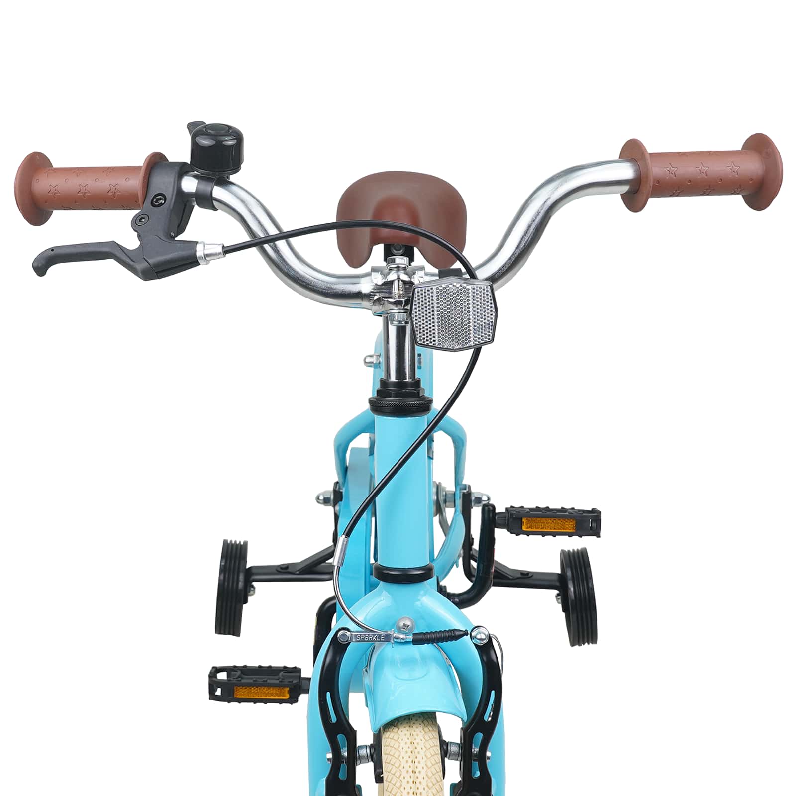 Kinderfahrrad 12 Zoll für 2-4 Jahre alt Hellrosa