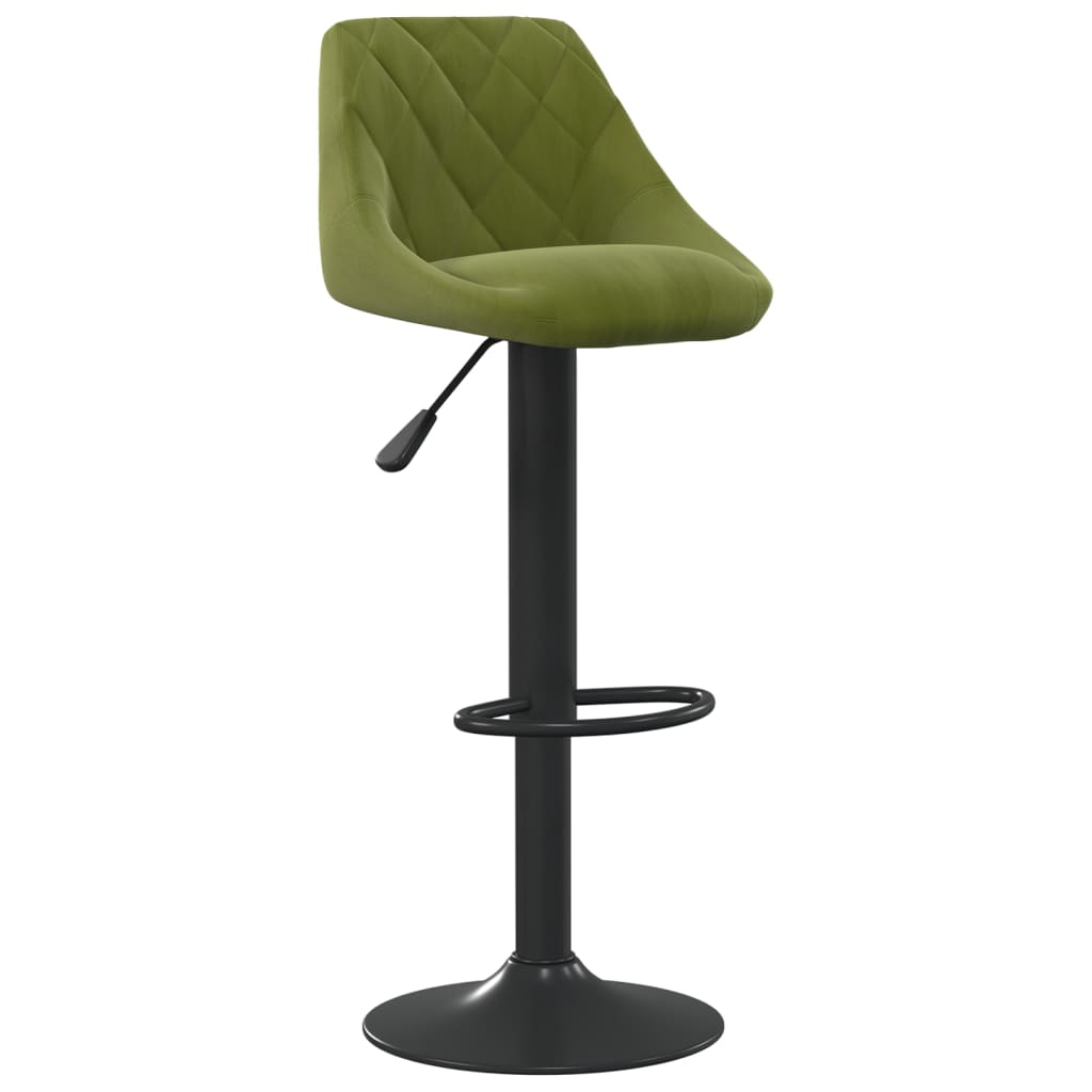 Barhocker Creme Samt