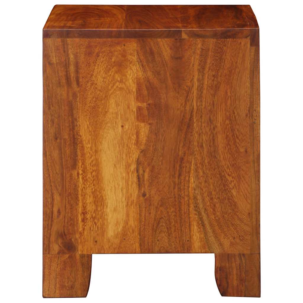 Nachttisch 40x35x45 cm Massivholz Akazie