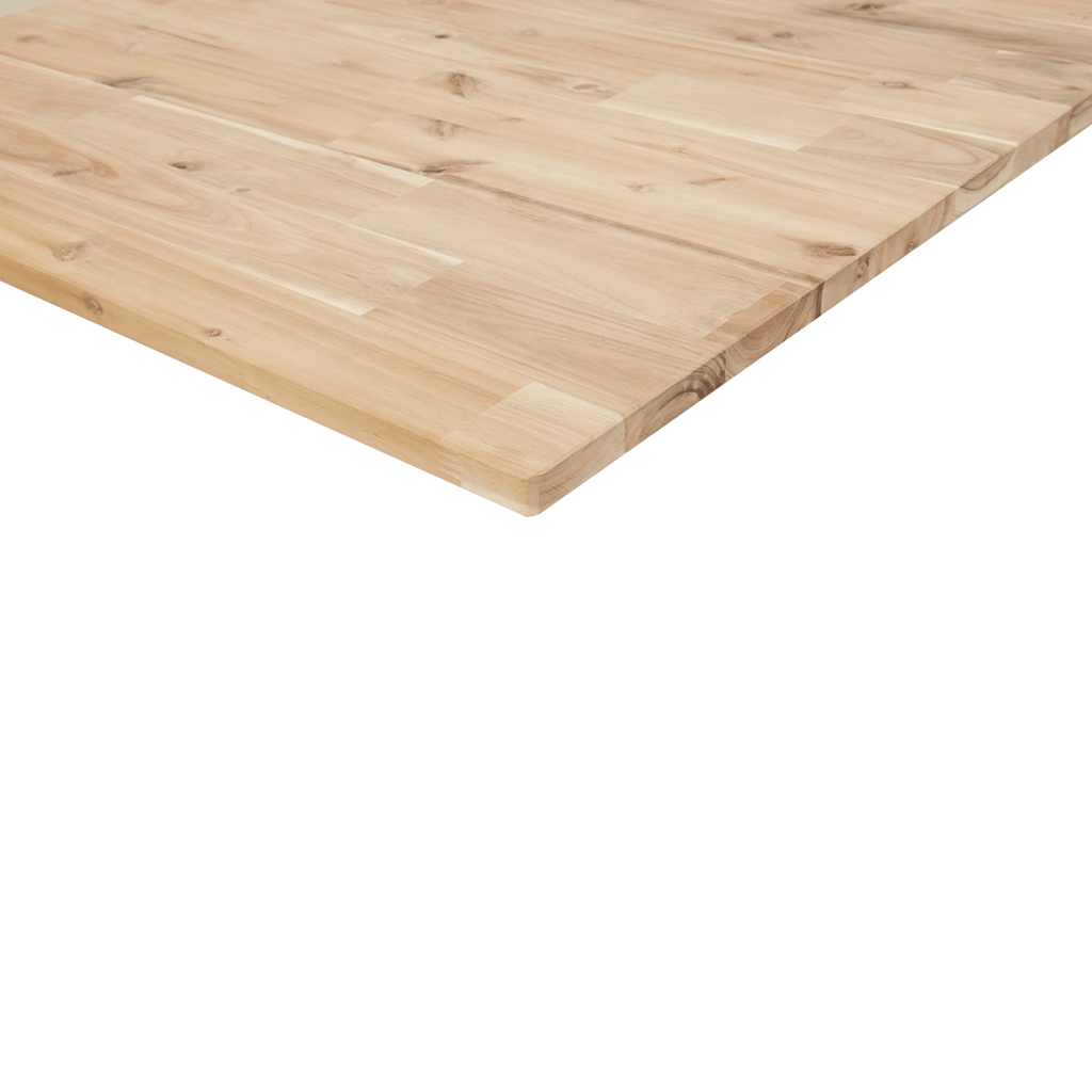 Tischplatte Rechteckig 60x50x2 cm Massivholz Akazie