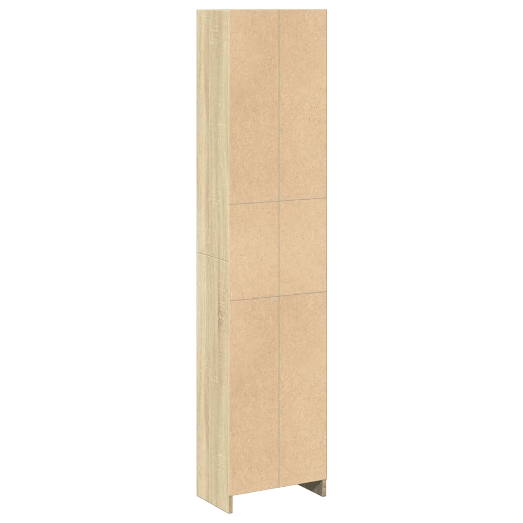 Bücherregal Weiß 40x24x75 cm Holzwerkstoff