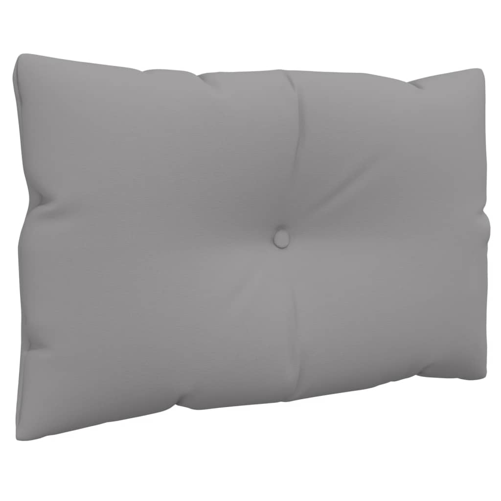 Palettenkissen Taupe 60x61,5x10 cm Stoff