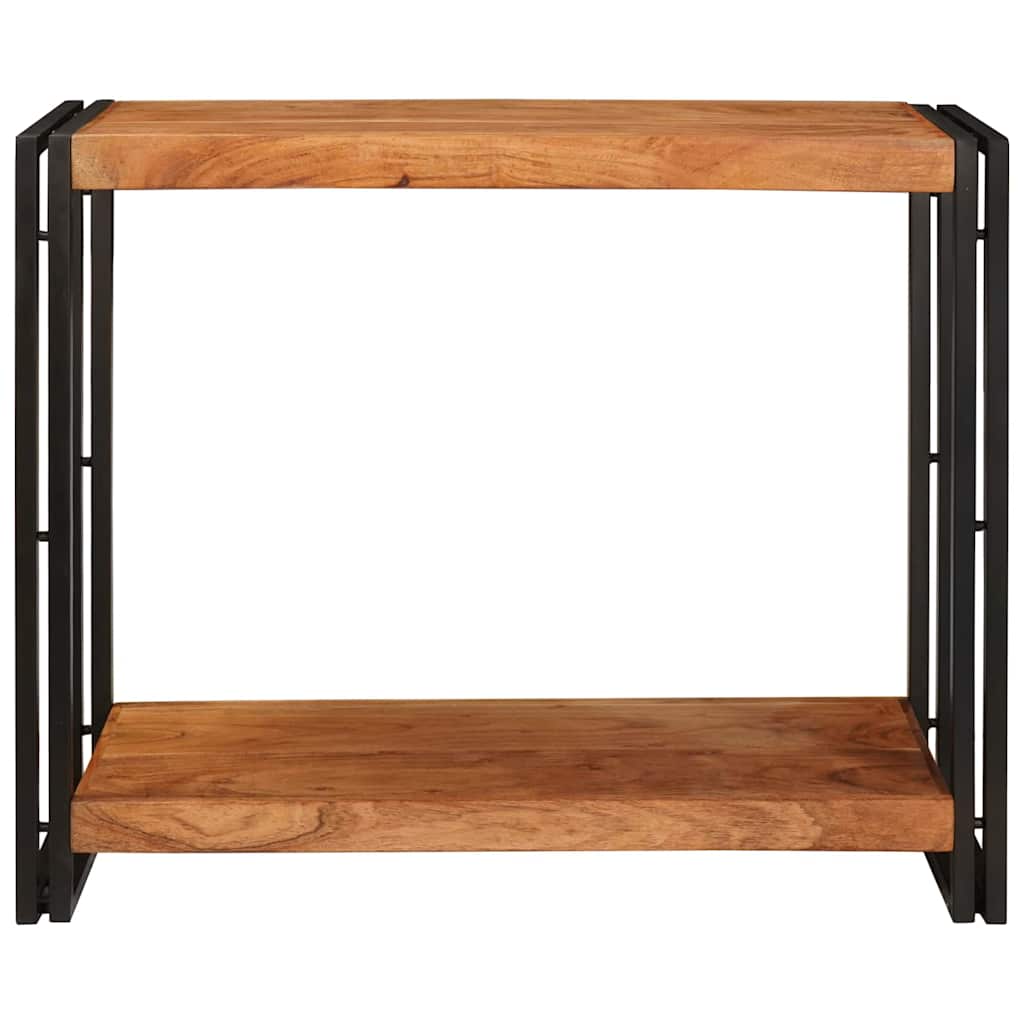 Konsolentisch Braun 120 x 33 x 75 cm Massivholz Akazie