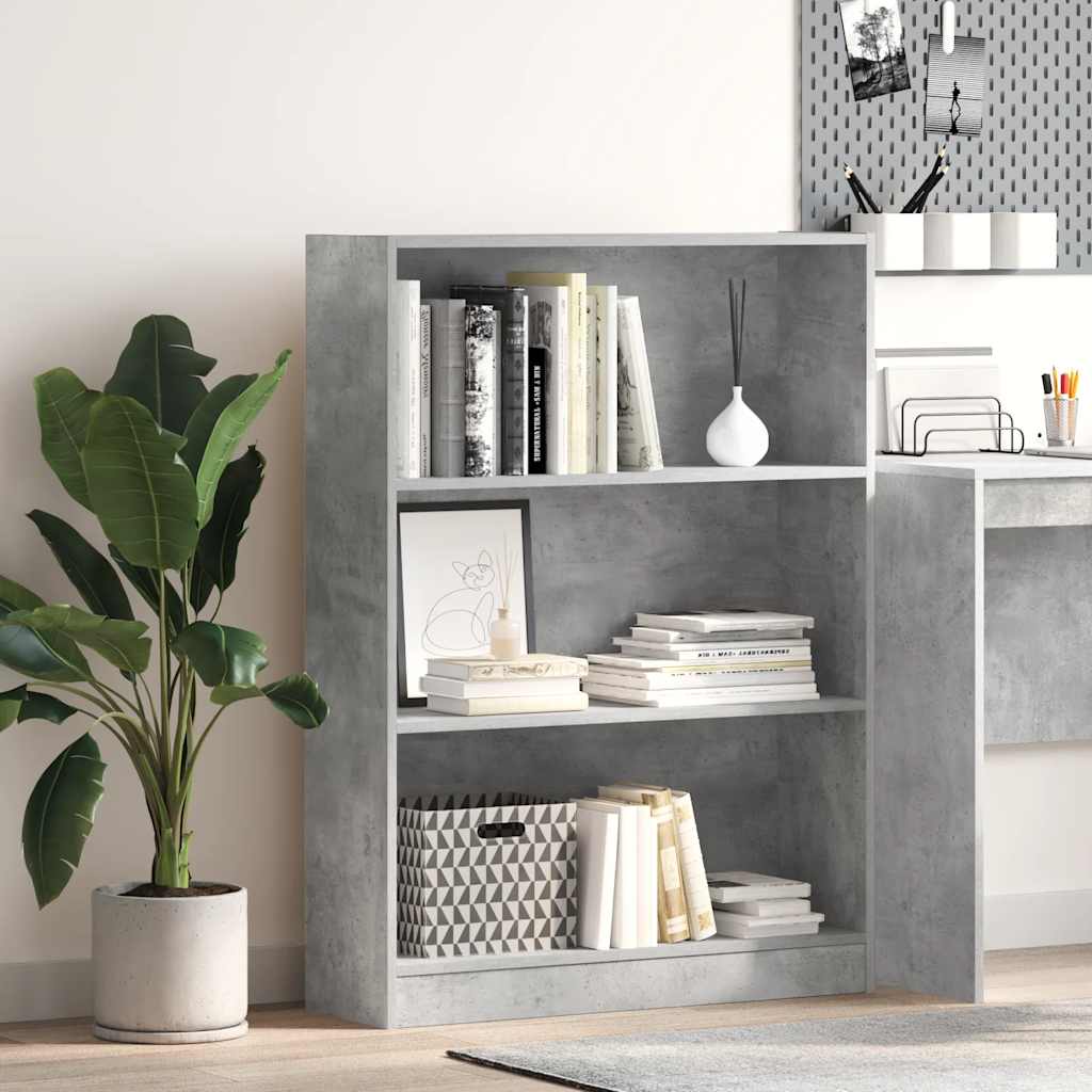 Bücherregal Weiß 40x24x75 cm Holzwerkstoff