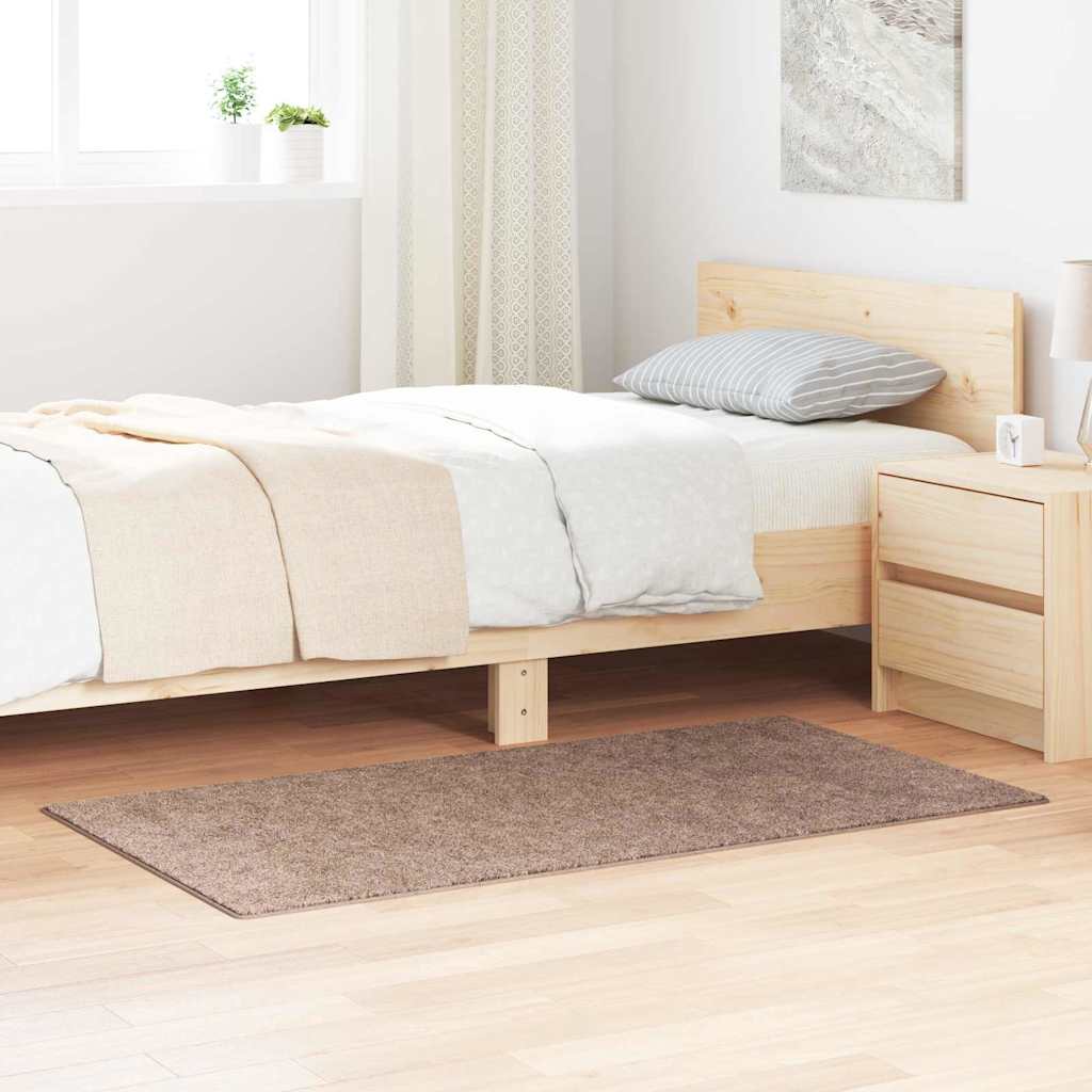 Anti-Rutsch Shaggy Teppich Dunkelgrau 200 x 200 cm PP