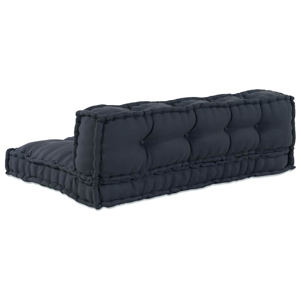 Palettensofa-Auflage Mehrfarbig Stoff Patchwork
