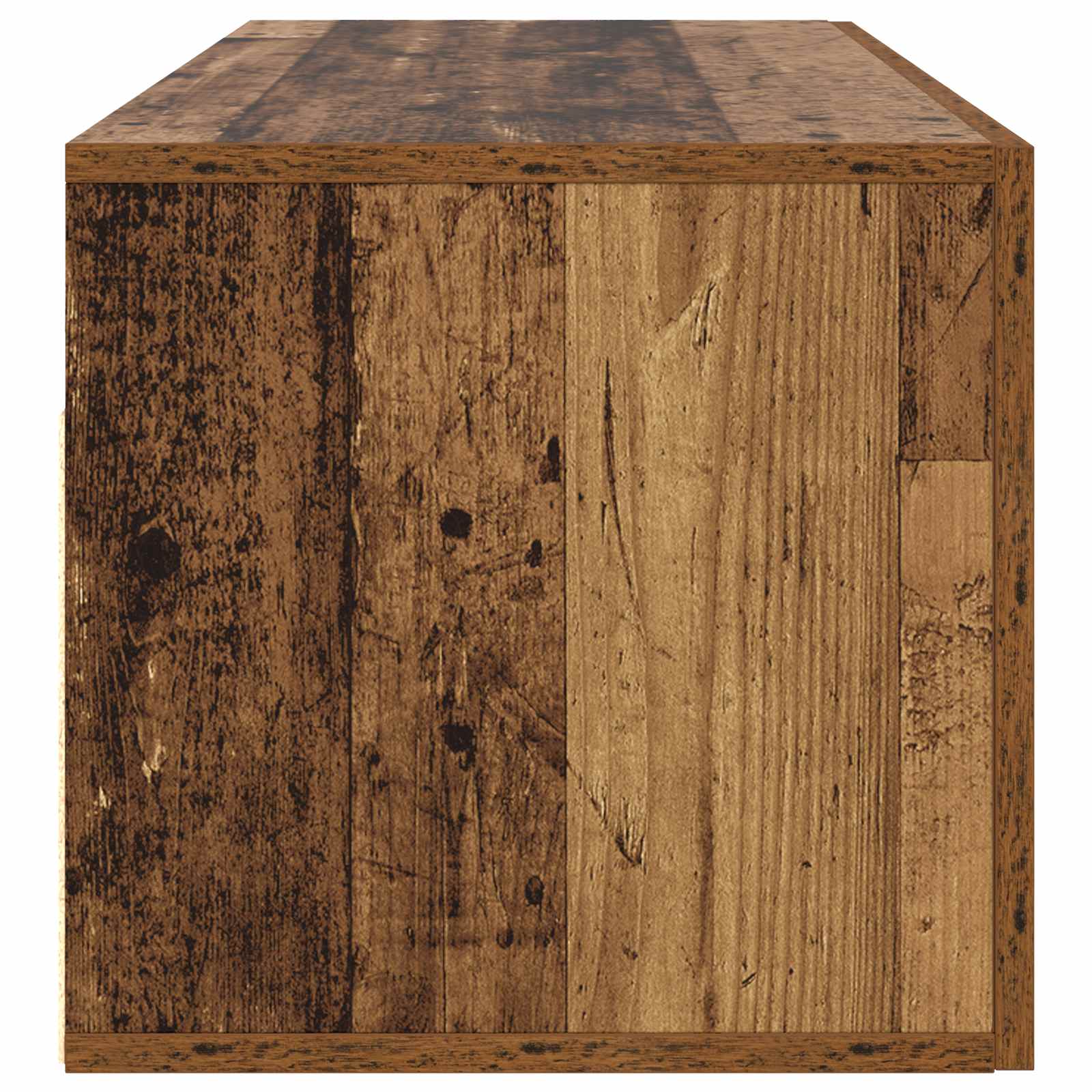 Wandschrank Weiß 80x36,5x35 cm Holzwerkstoff