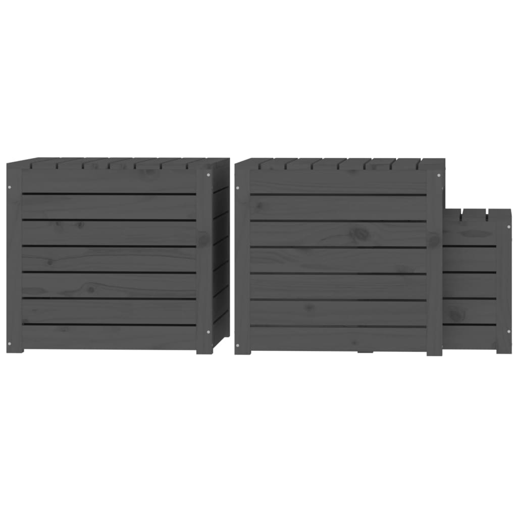 Gartenbox 101x50,5x46,5 cm Massivholz Kiefer