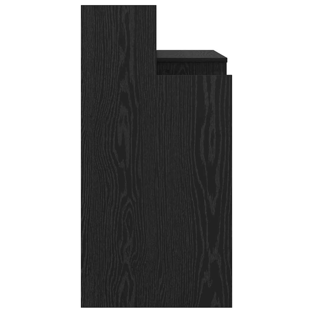 Schreibtisch mit LEDs Weiß 97x45x90 cm Holzwerkstoff