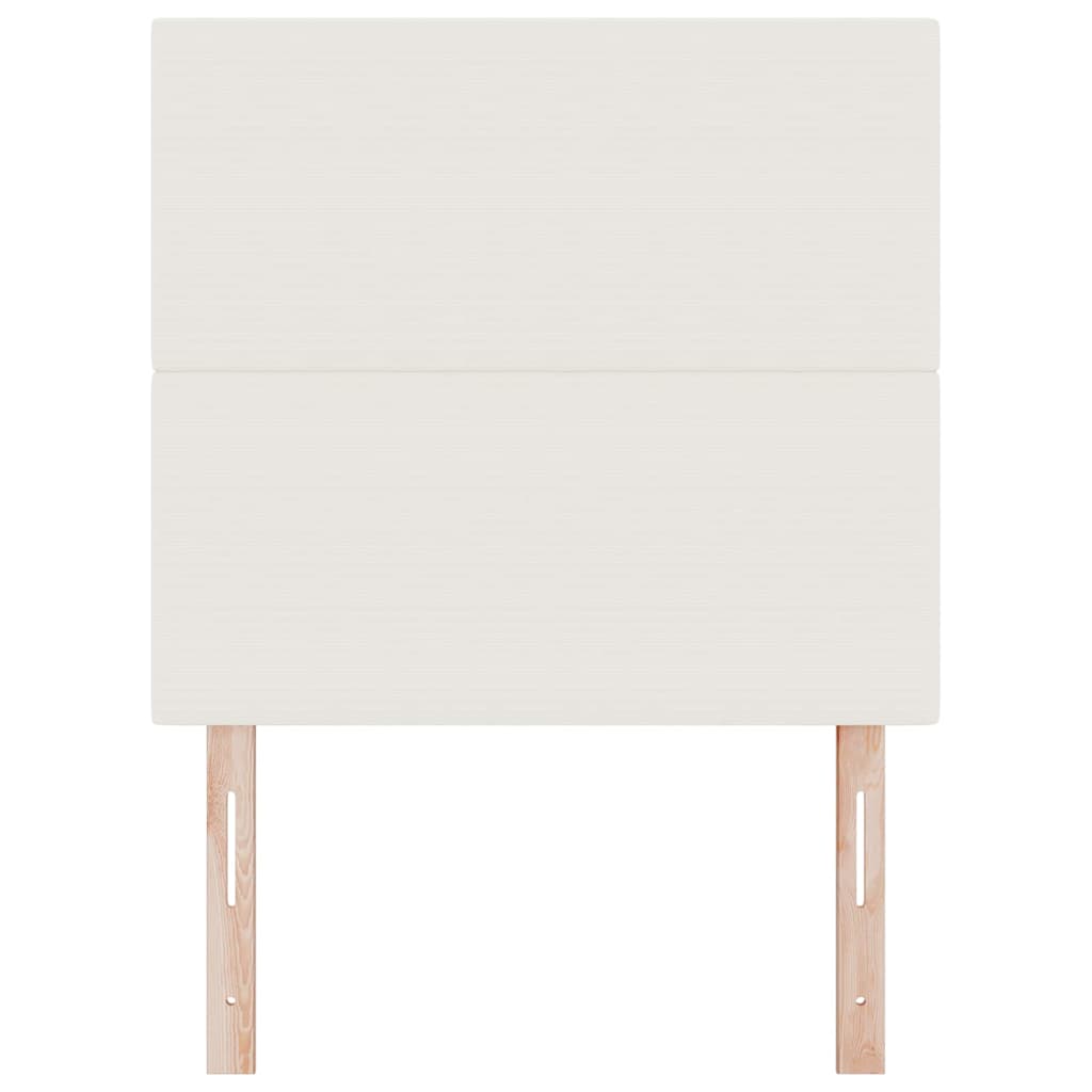 Kopfteil Hellgrau 80 cm Cordstoff