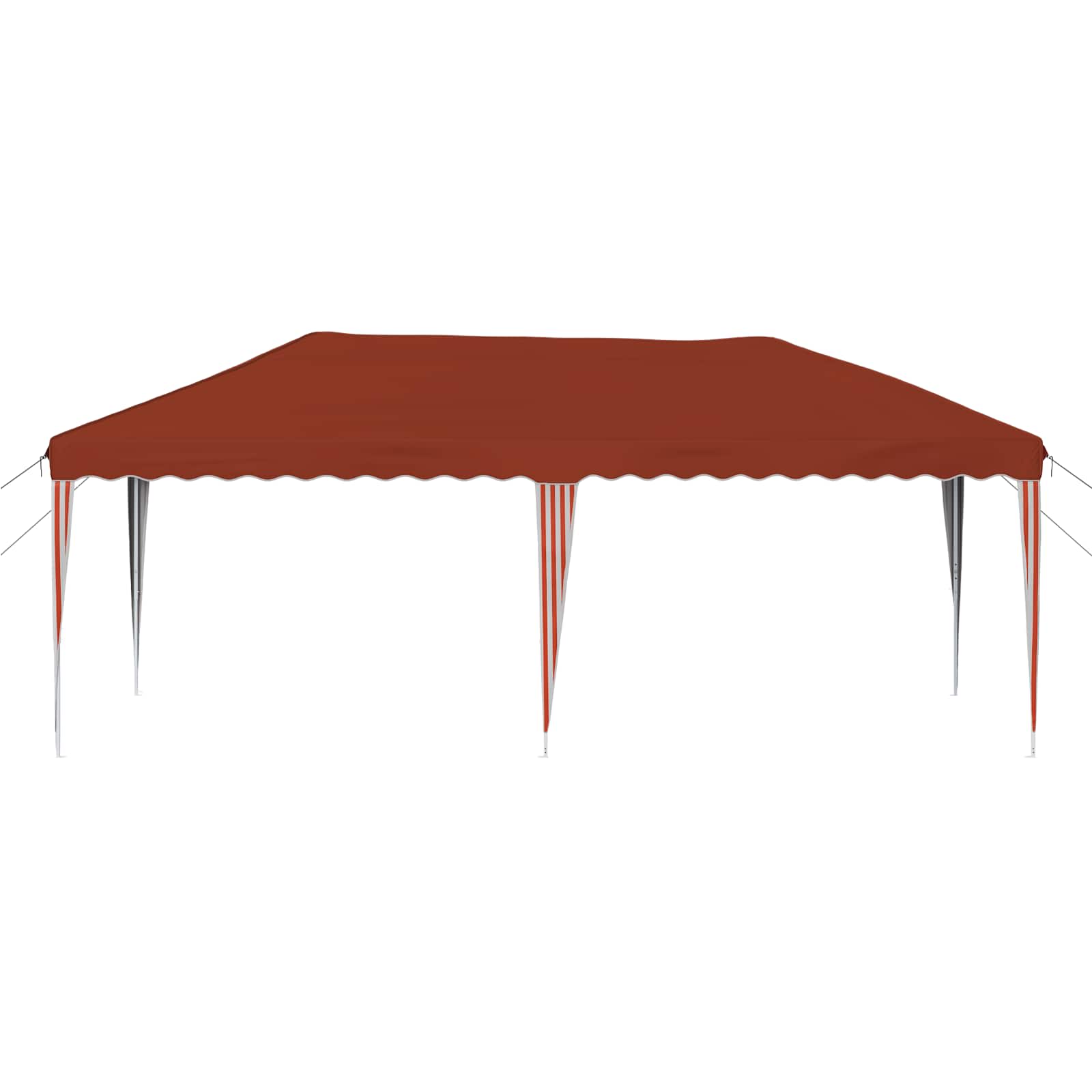 Pop-up Partyzelt 575 x 290 x 245 cm Creme