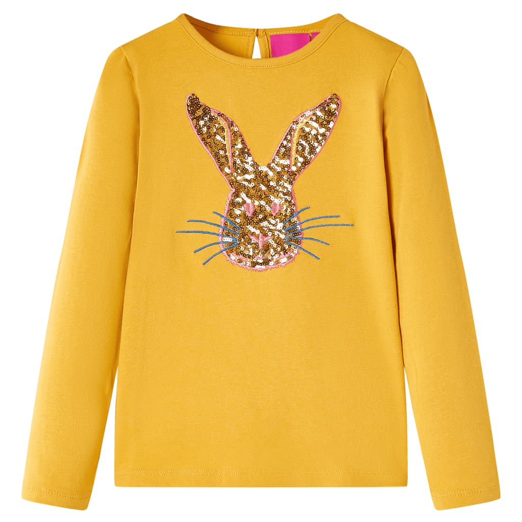Kinder-Langarmshirt Dunkelrosa 116