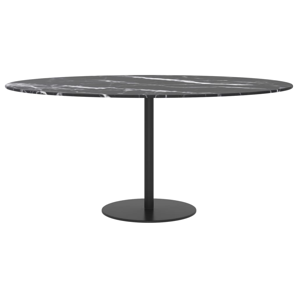 Tischplatte aus gehärtetem Glas quadratisch 700x700 mm