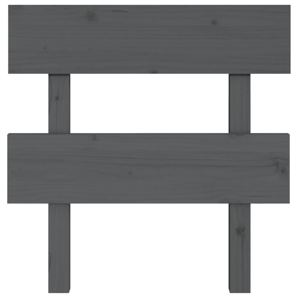 Bett-Kopfteil 78,5x3x81 cm Massivholz Kiefer