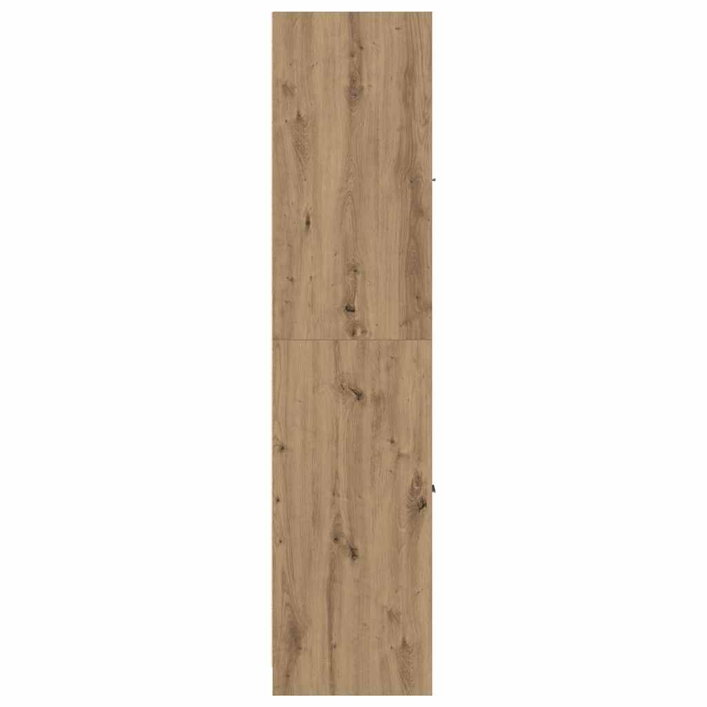 Apothekerschrank Weiß 30 x 41 x 174,5 cm Holzwerkstoff