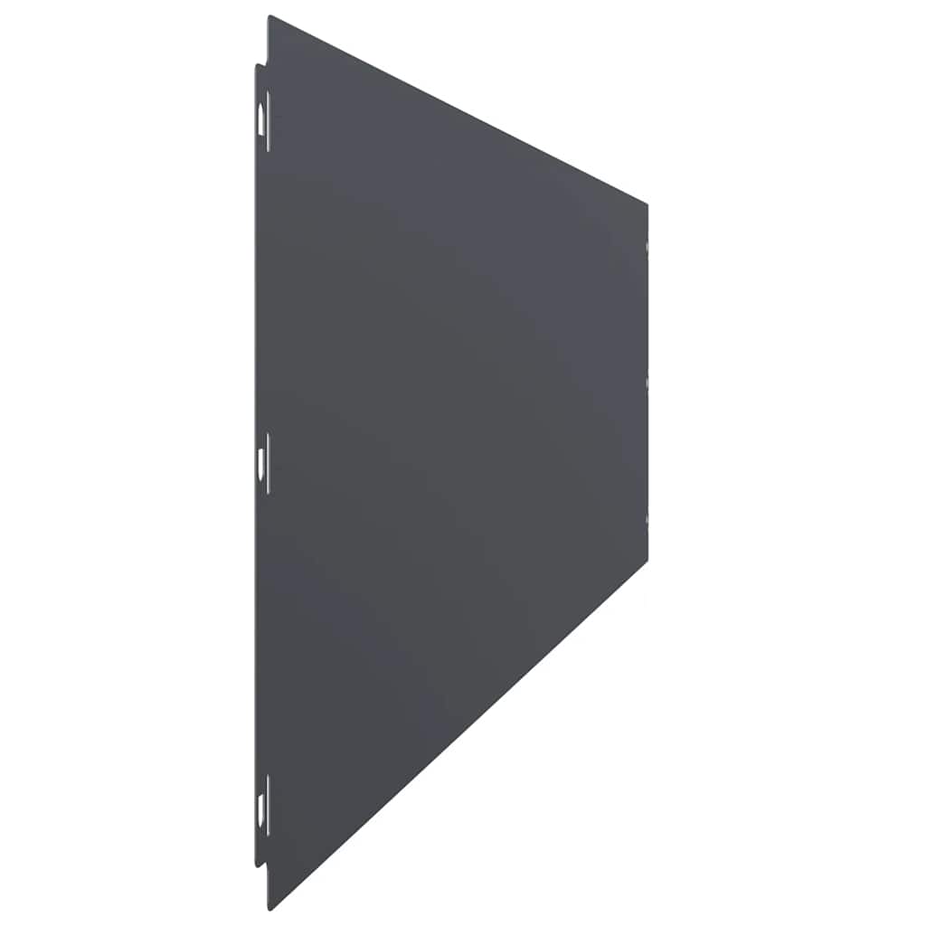 Raseneinfassung 10 pcs 10 x 103 cm Wetterfeststahl Rostig