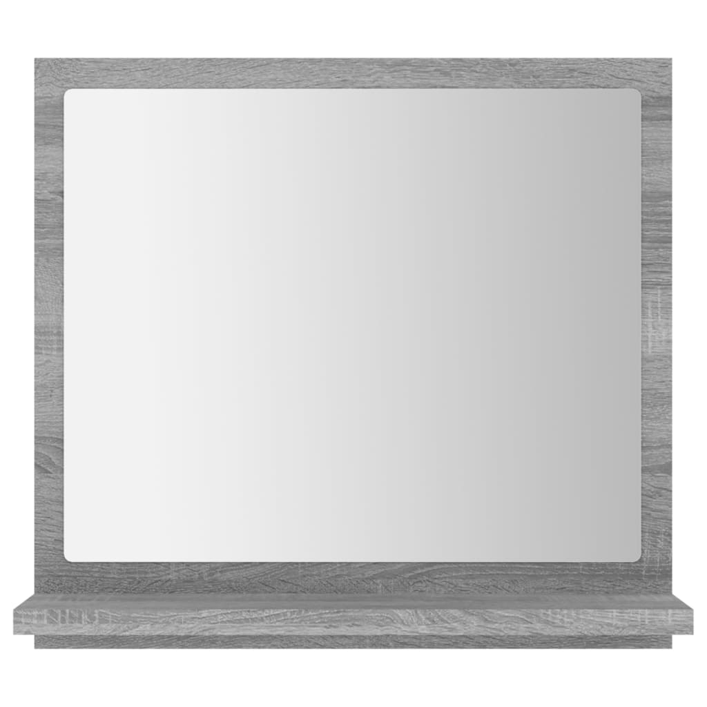 Badspiegel Weiß 40x10,5x37 cm Holzwerkstoff