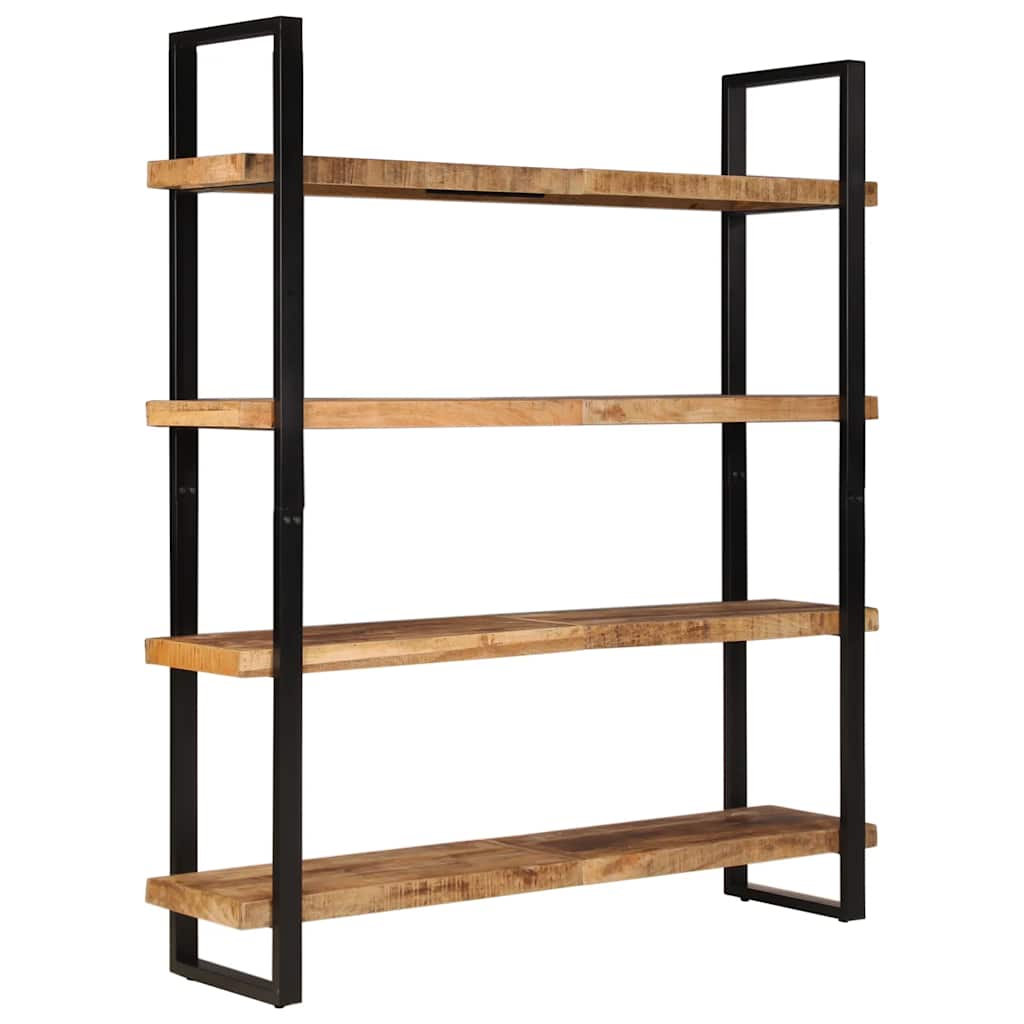 Bücherregal mit 4 Böden 80x40x180 cm Altholz Massiv