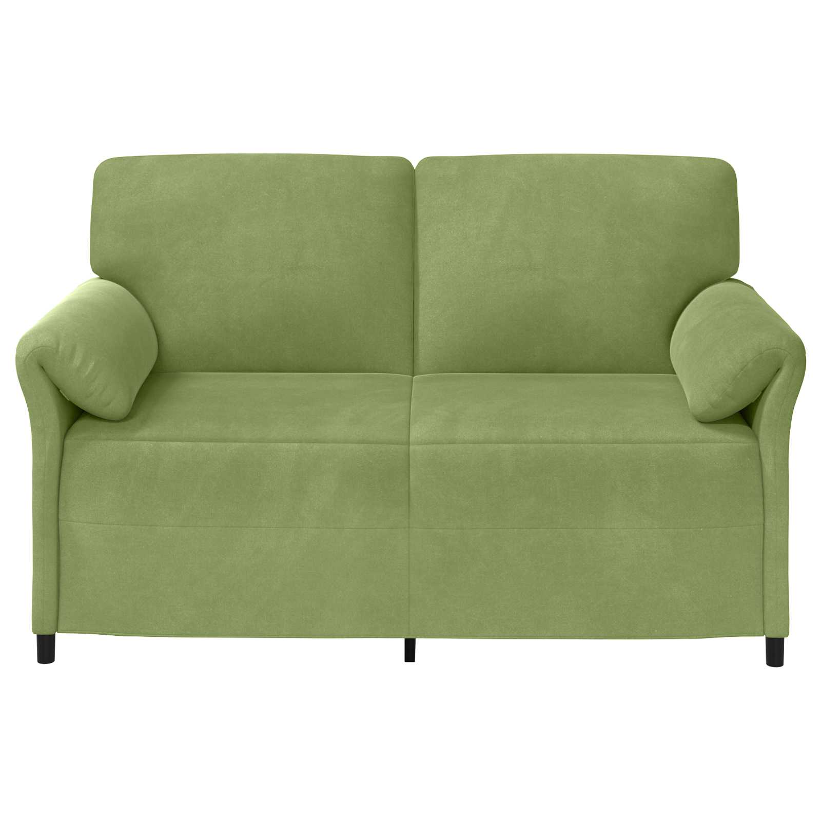 1-Sitzer Sofa Hellgrau 88 x 83 x 95 cm Samt