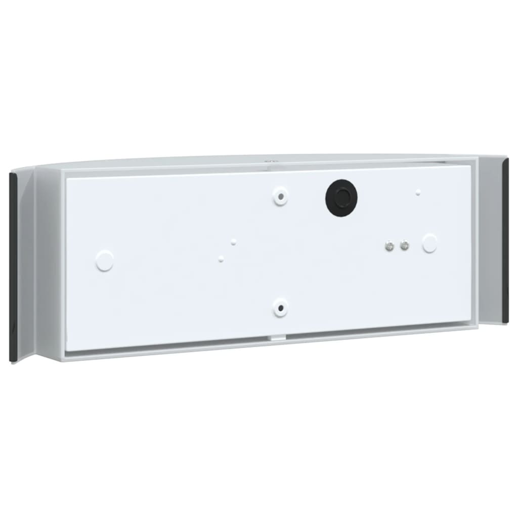 Außenwandleuchten 2 Stk. Silbern Edelstahl