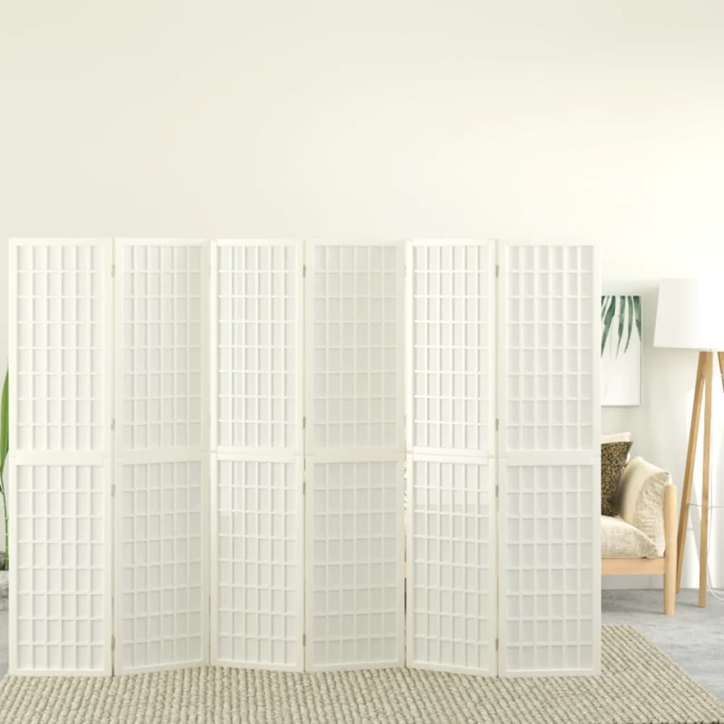 3-tlg. Paravent Japanischer Stil Faltbar 120x170 cm Schwarz