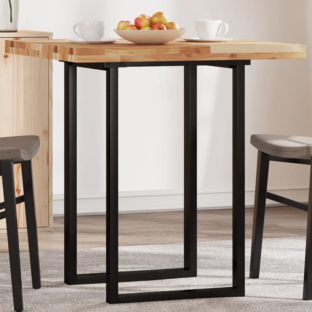 Tischplatte Rund Ø40x2 cm Massivholz Akazie