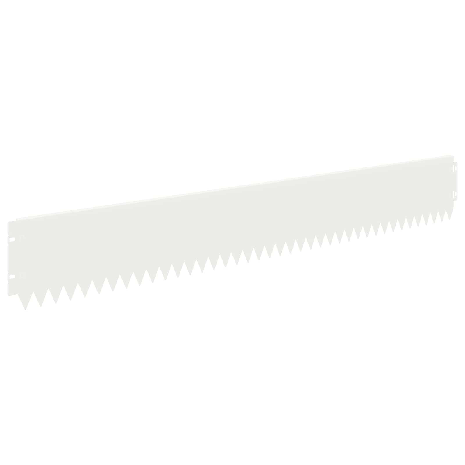 Raseneinfassung 10 pcs 103 x 10 cm Stahl Schwarz