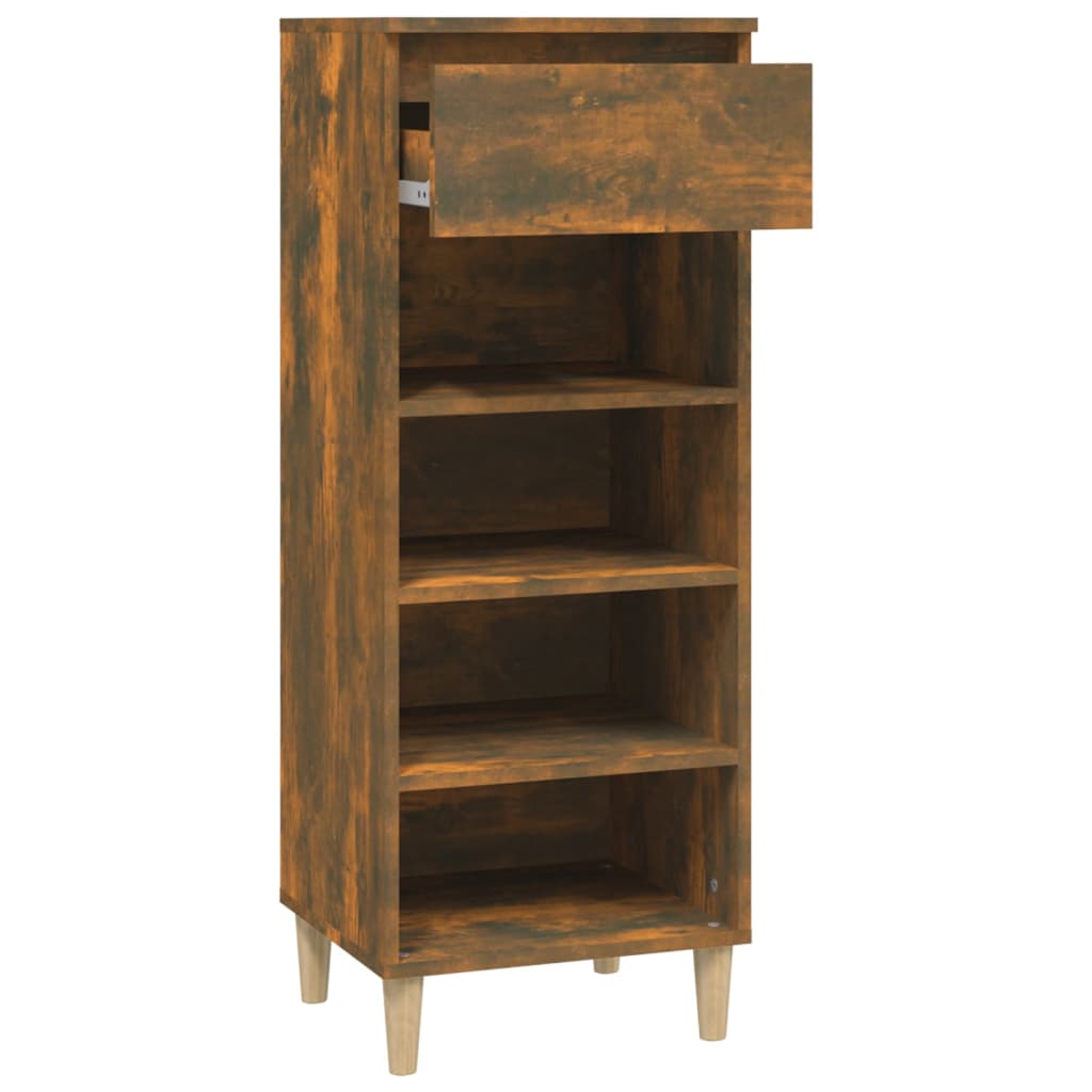 Schuhschrank Weiß 40x36x105 cm Holzwerkstoff