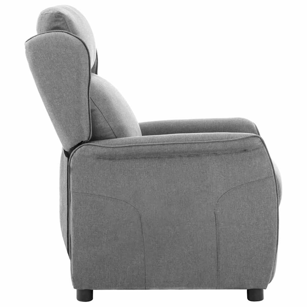 Liegestuhl Hellgrau 66,5 x 94 x 101,5 cm Polyester