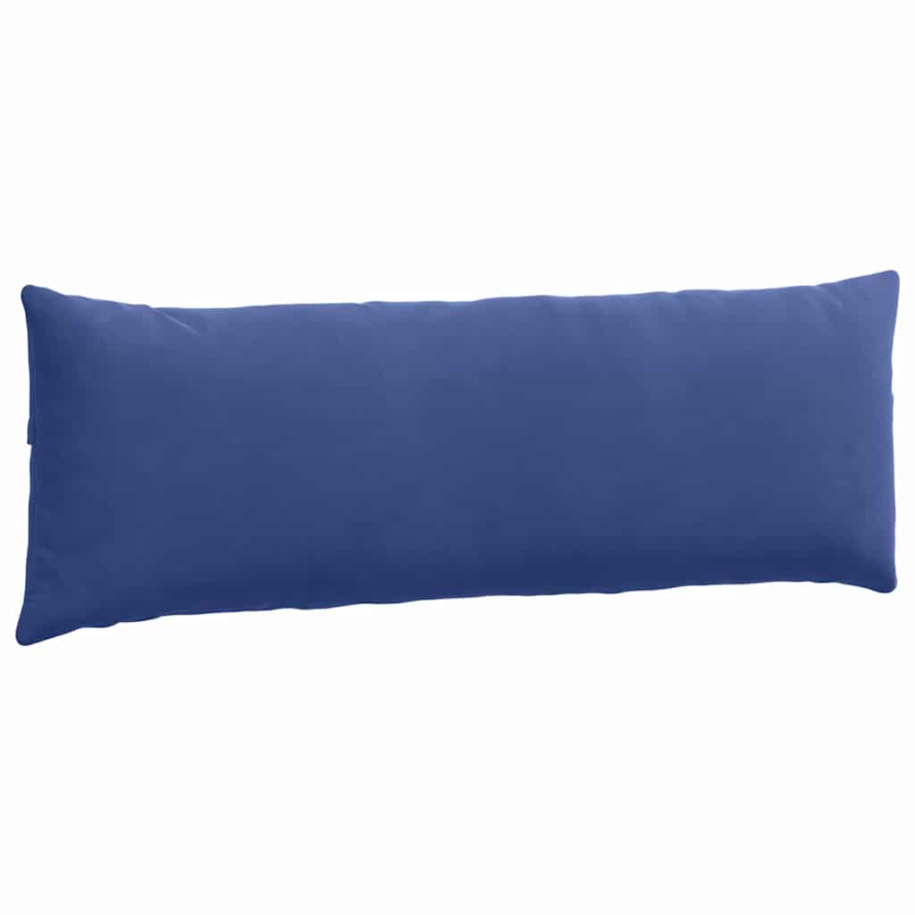 Sofakissen 2 Stück Blau 50 x 30 cm Cordstoff