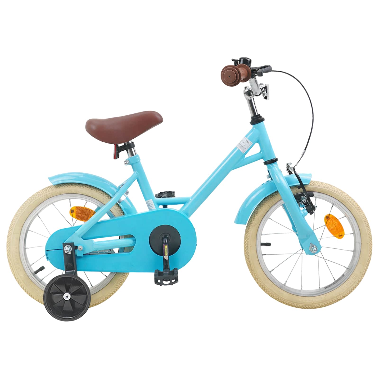 Kinderfahrrad 12 Zoll für 2-4 Jahre alt Hellrosa