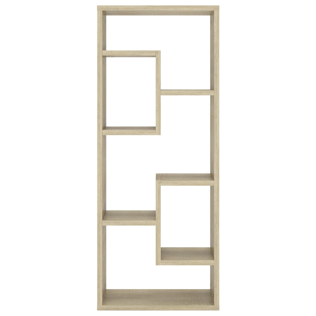 Wandregal Weiß 36x16x90 cm Holzwerkstoff