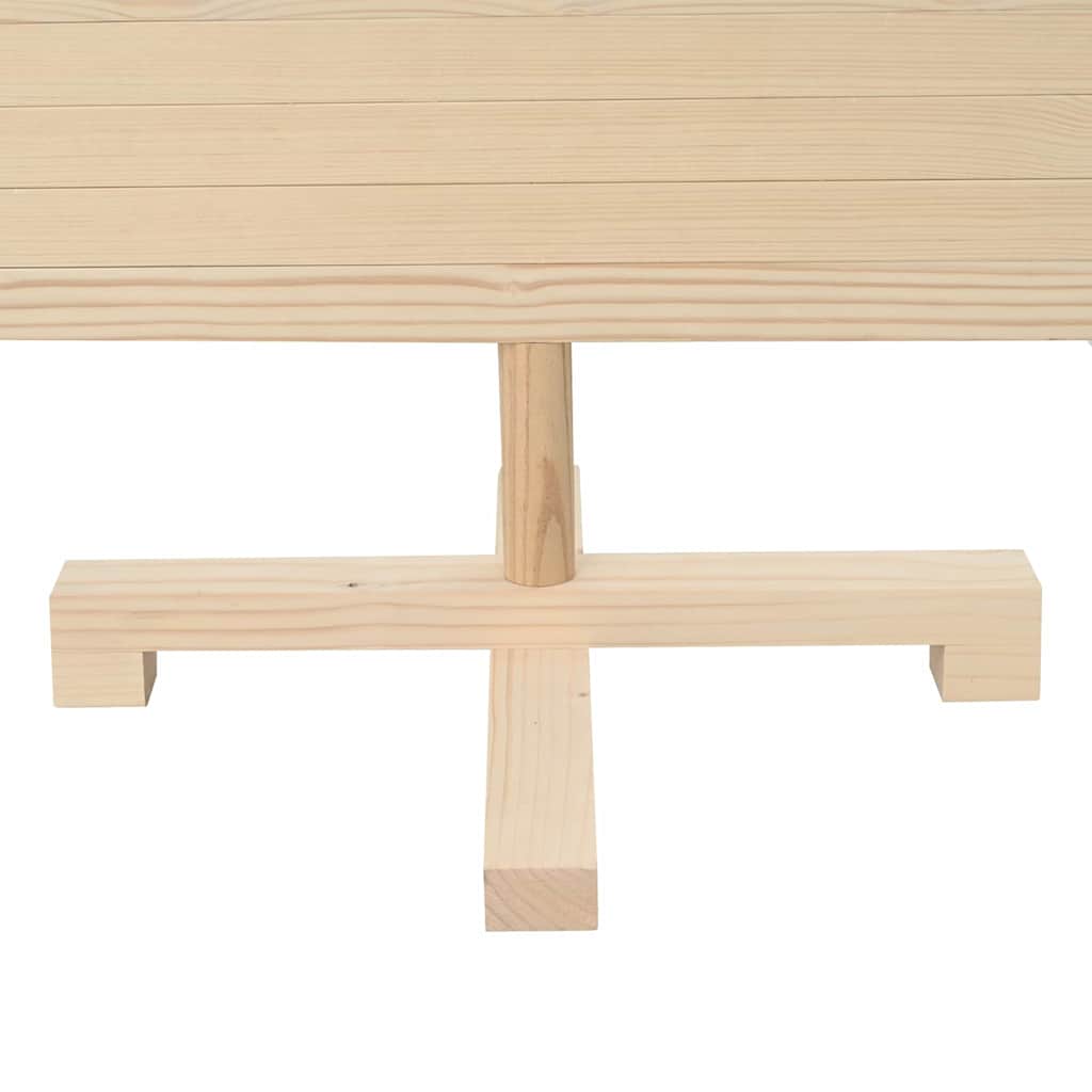 Weihnachtsbäume mit Ständer Natur 60 cm Massivholz Kiefer
