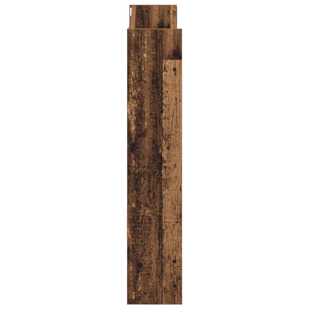 Wand-Schuhschränke 4 Stk. Weiß 60x18x60 cm Holzwerkstoff