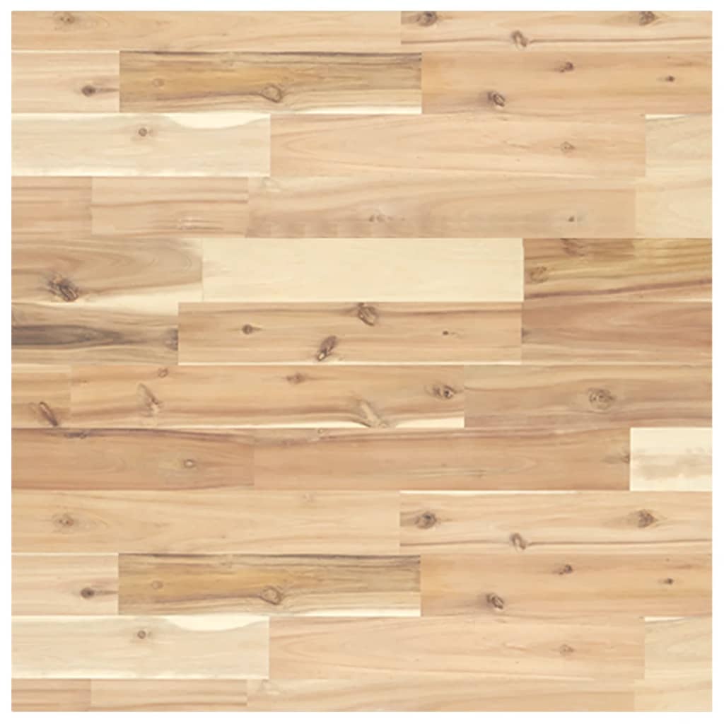 Tischplatte Rund Ø40x2 cm Massivholz Akazie