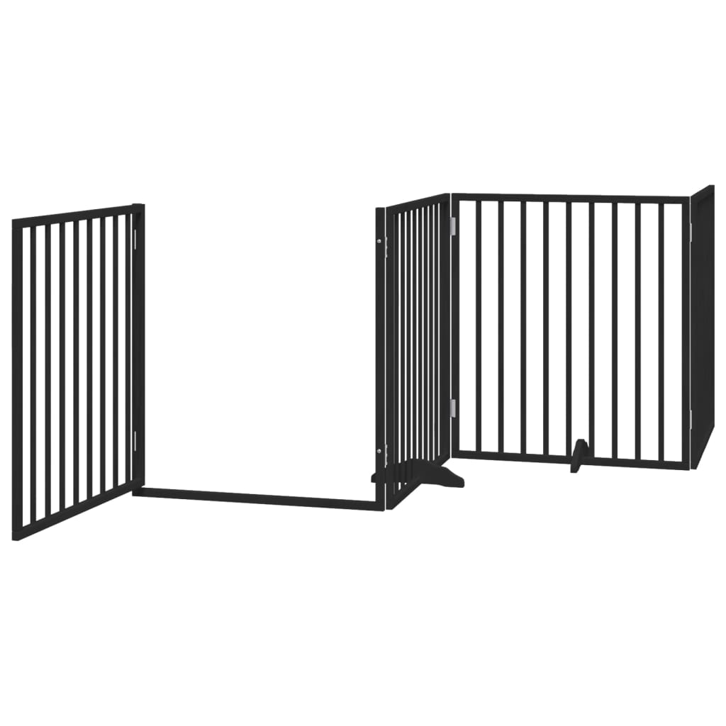Hundegitter Faltbar 3 Paneele 150 cm Pappelholz