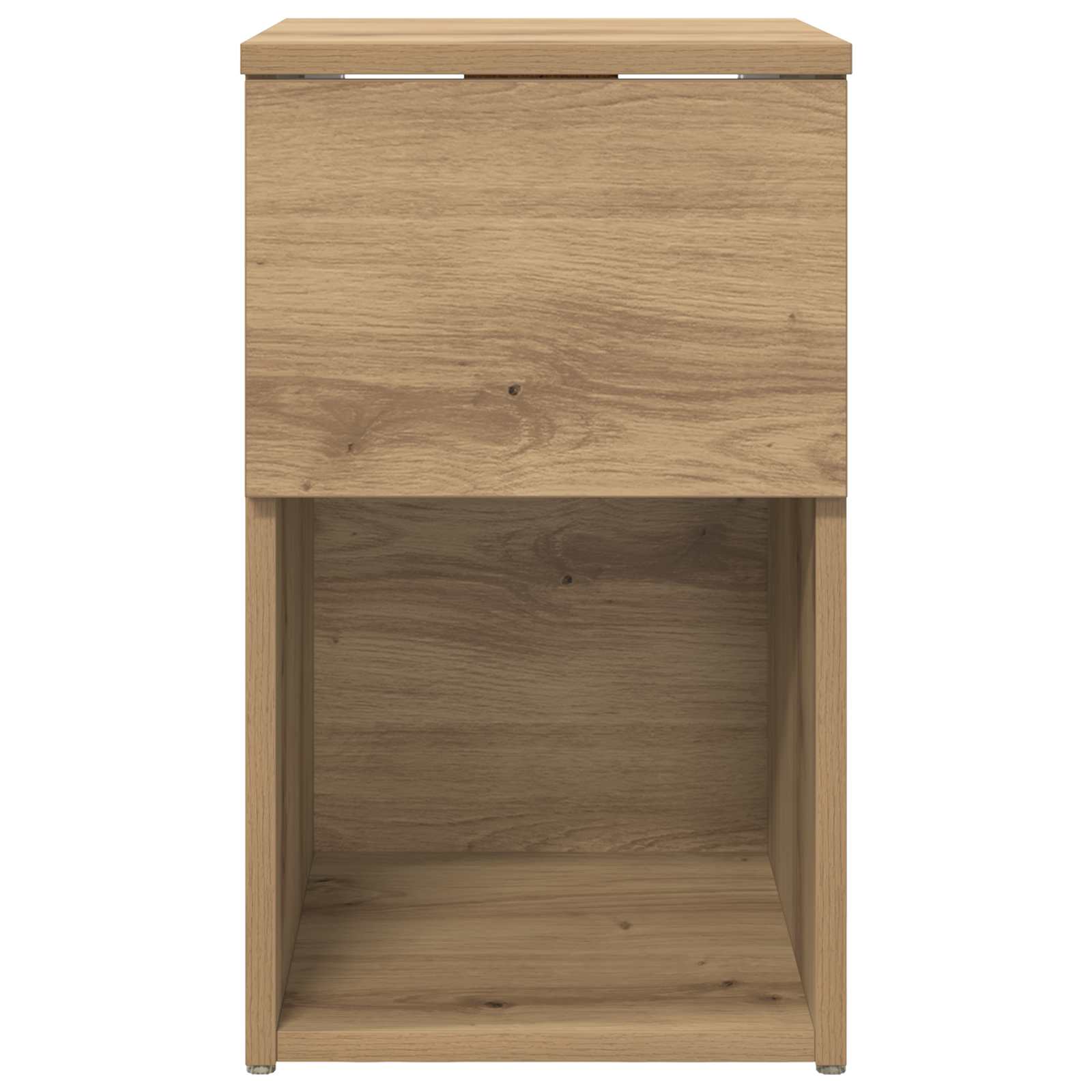 Bettschrank Weiß 29 x 31,5 x 49 cm Holzwerkstoff