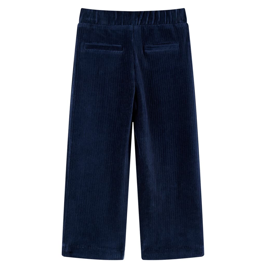 Kinderhose Cord Marineblau 92