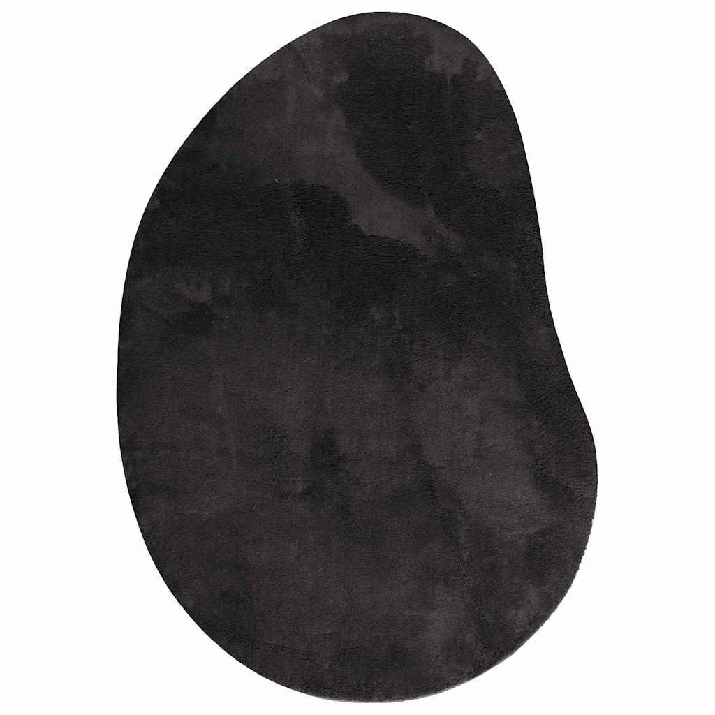 Bereichsteppiche HUARTE Anthrazit 100 x 200 cm Polyester