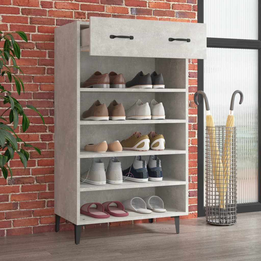 Schuhschrank Weiß 60x35x105 cm Holzwerkstoff
