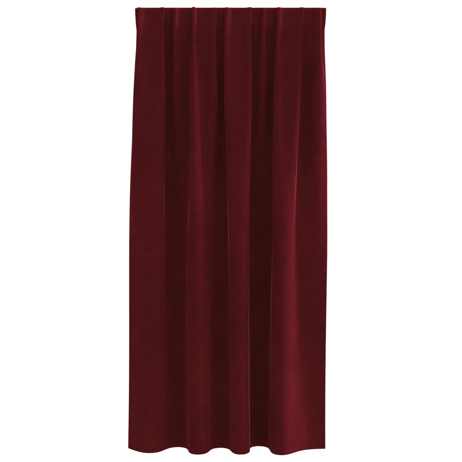 Verdunkelungsvorhänge 2 pcs Schwarz 140 x 140 cm Samt